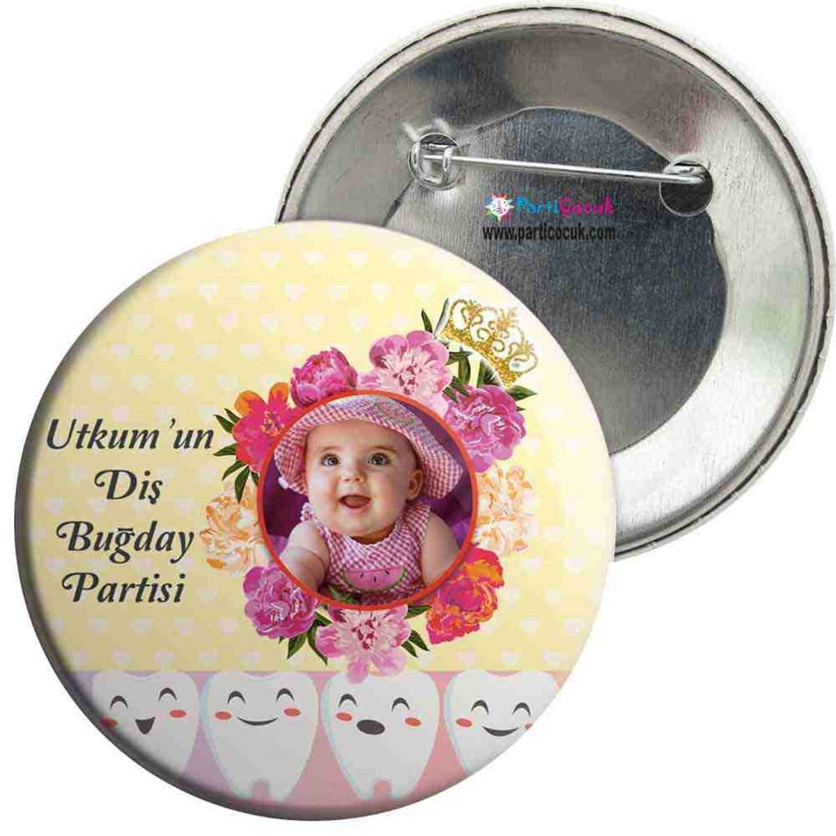 Diş Buğdayı Yaramaz Sevimli Diş İğneli Rozet 