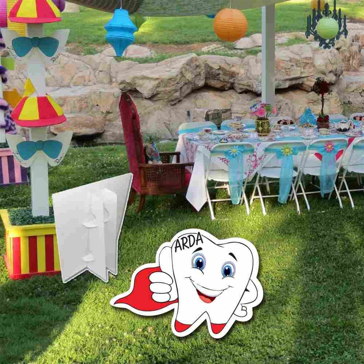 Diş Hediği Süsleme Figür Pano 