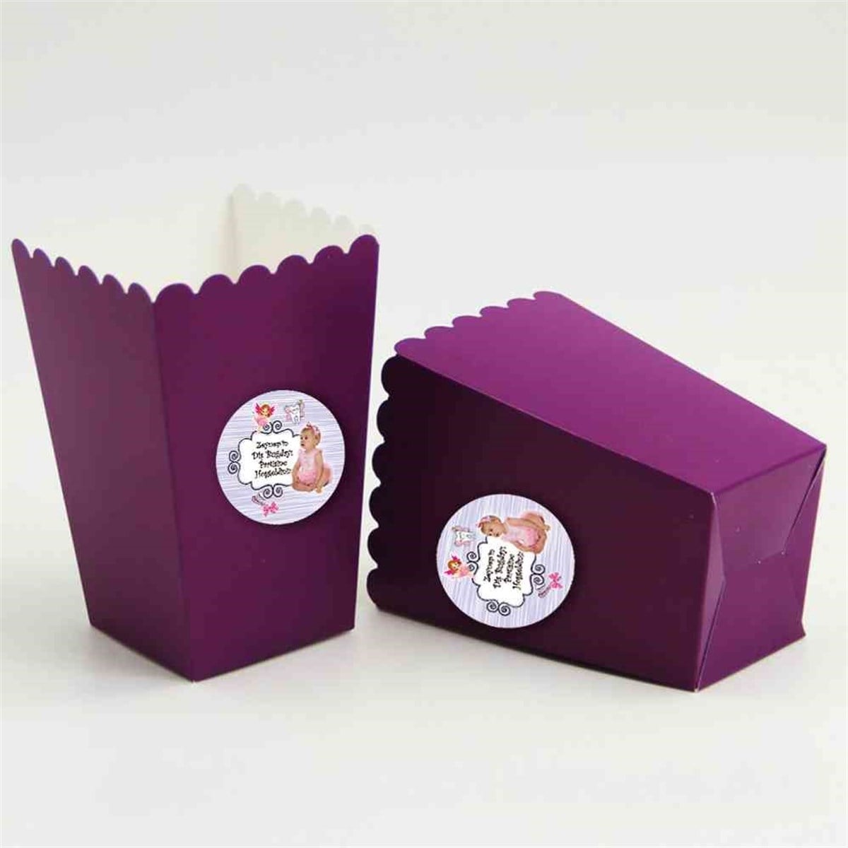 Diş Partisi Perili Uçan Dişli Parti Seti Popcorn Kutusu 10 Adet  