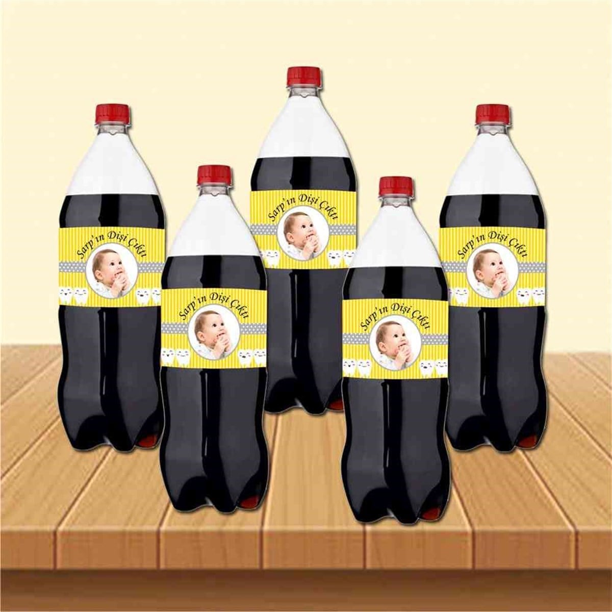 Diş Partisi Taçlı Diş Partisi Seti  Cola Şisesi Bandı 