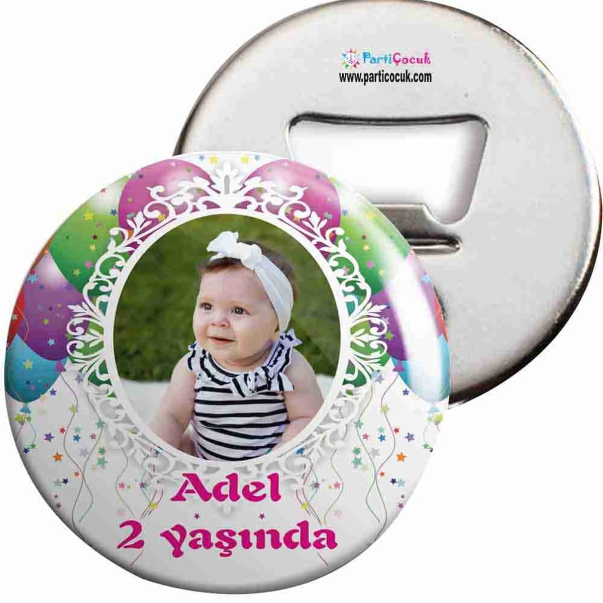 Doğum Günü Açacaklı Magnet Renkli Balonlu Konsept 