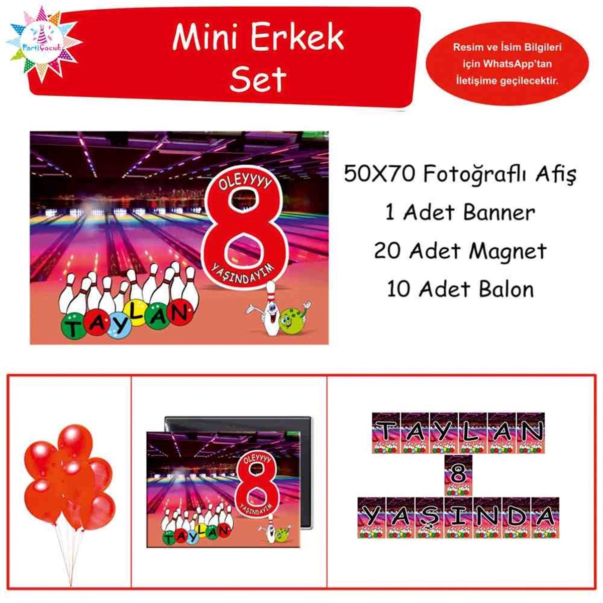 Doğum Günü  Bowling Konsept Doğum Günü Paketi 