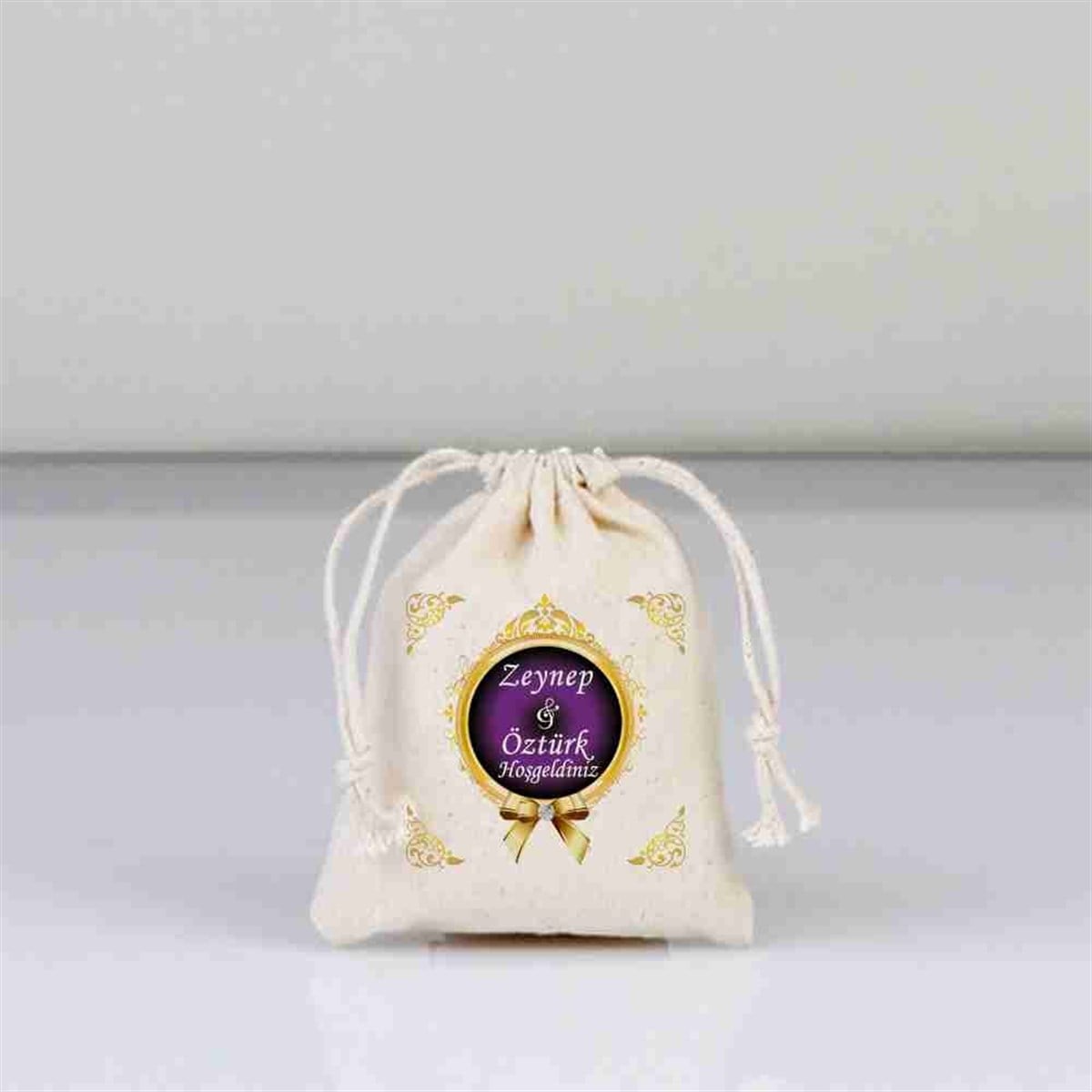 Düğün Büzgülü Kese 