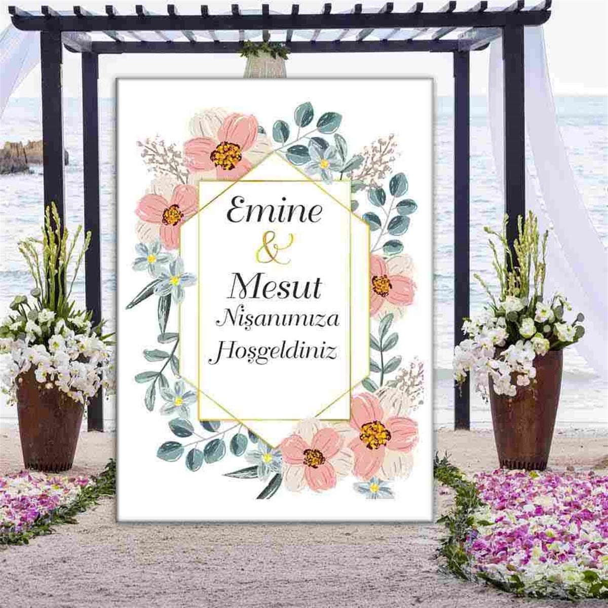 Düğün Töreni Kapı Süsü 