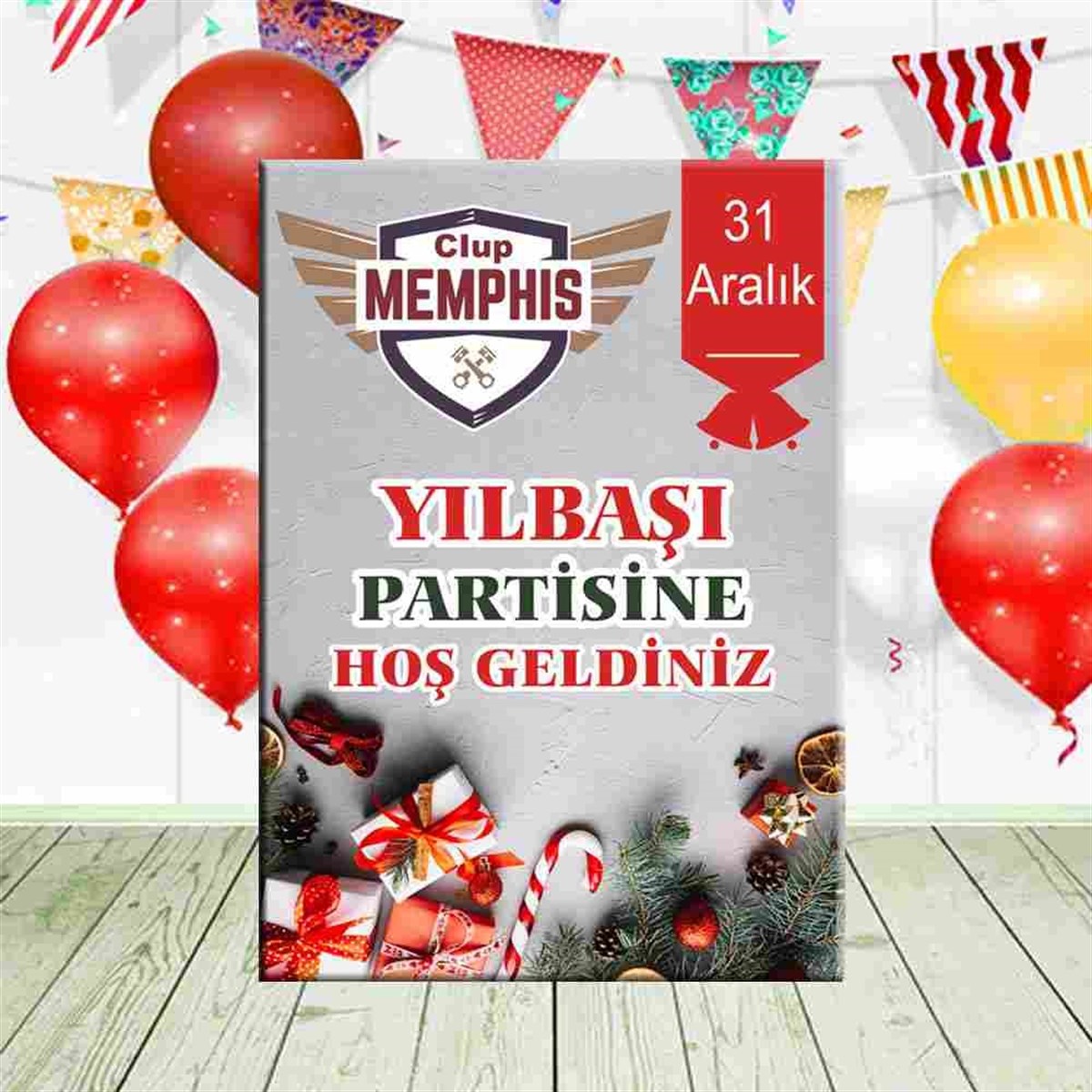 Esprili Yılbaşı Pano 