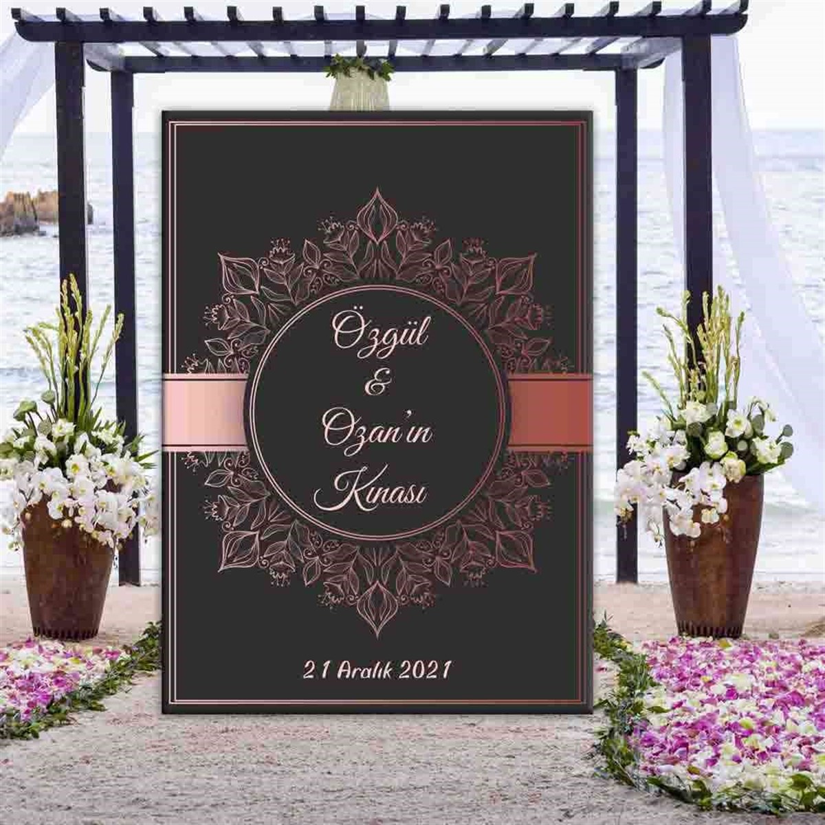 Evde Kına Organizasyon Partisi Pano 