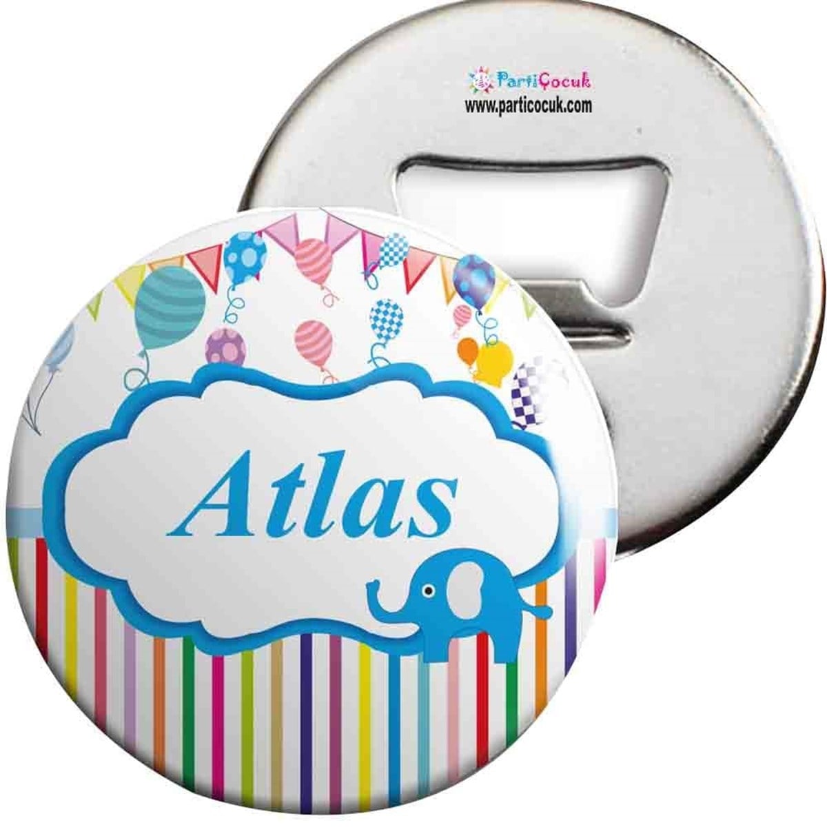 Filli Balonlu Konsept Açacaklı Magnet Kişiye Özel 