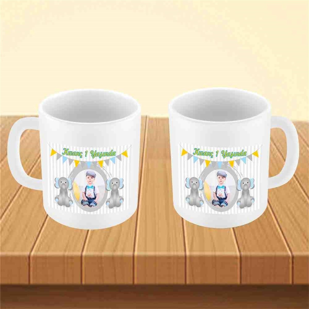 Filli Bayraklı Konsept Kupa Bardak Mug 