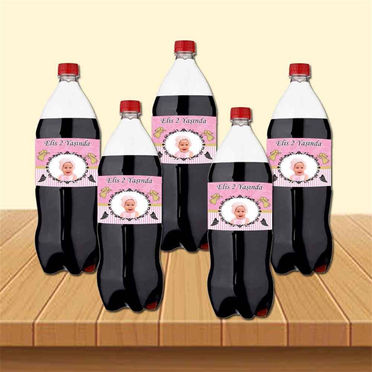 Gold Melek Cola Şisesi Bandı  