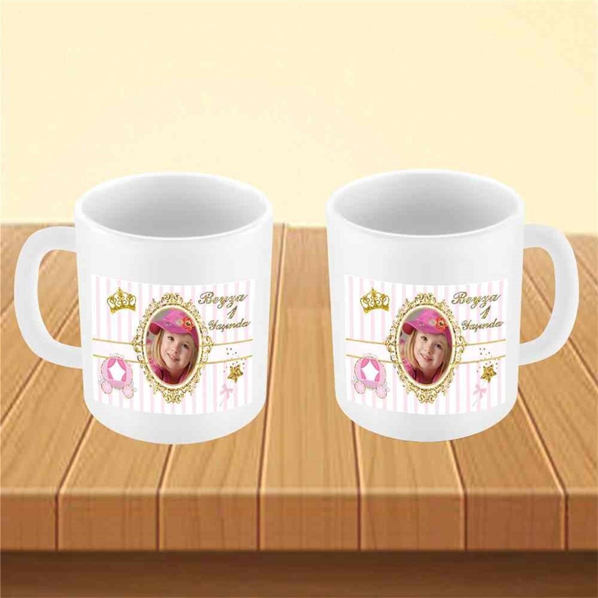 Gold Taç Konsept Kupa Bardak Mug  