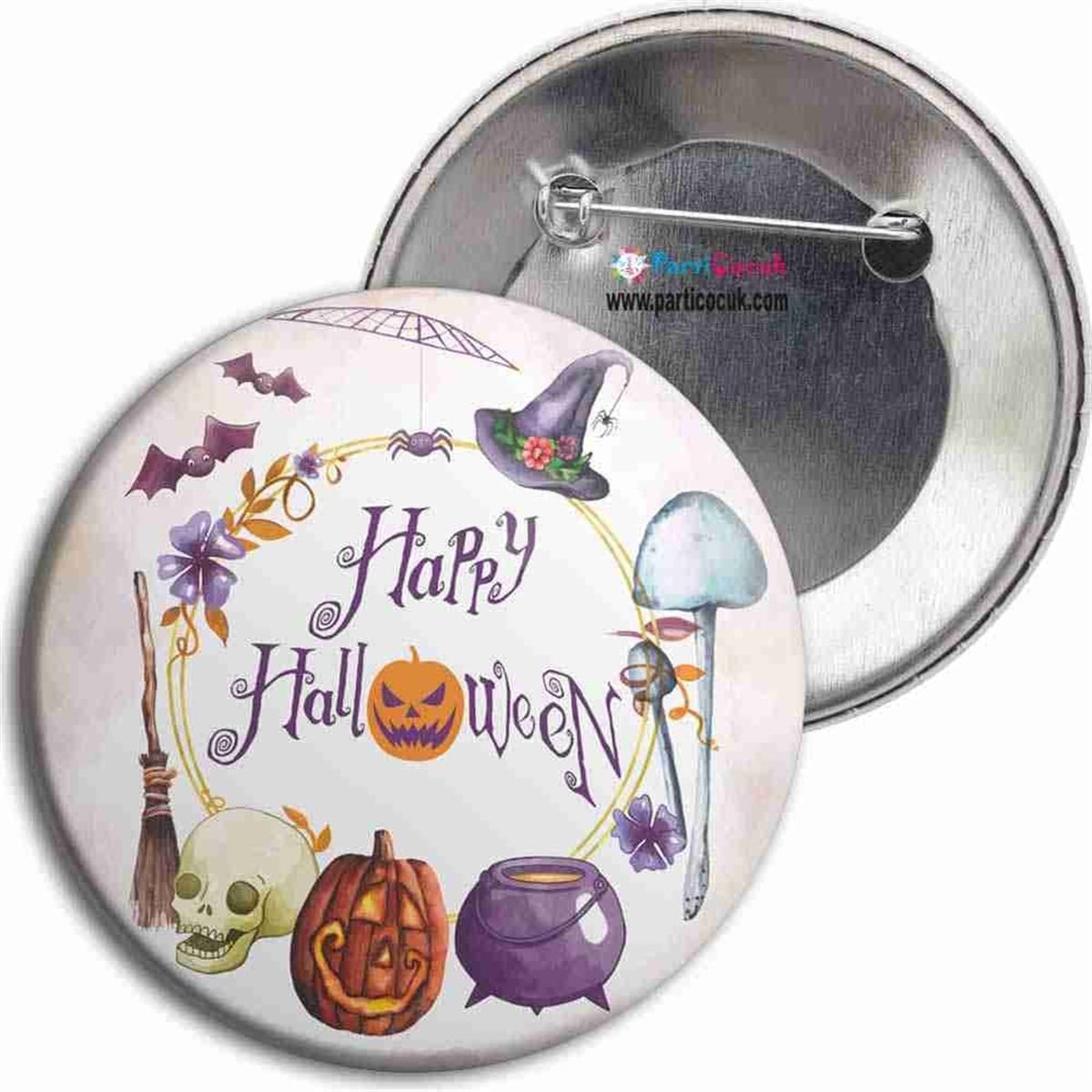 Halloween Kişiye Özel Rozet  