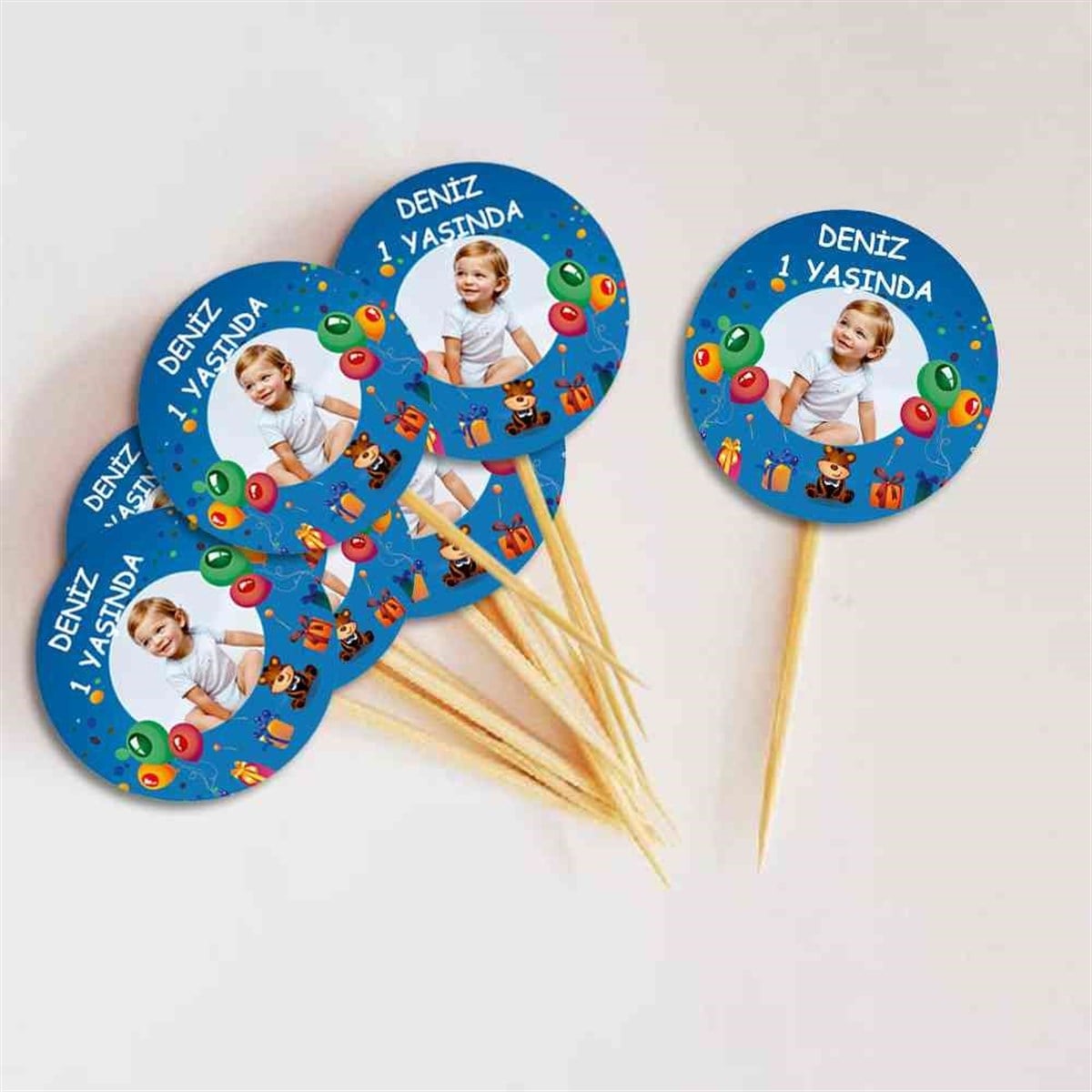 Hediye Balonlu Temalı Kurdan  