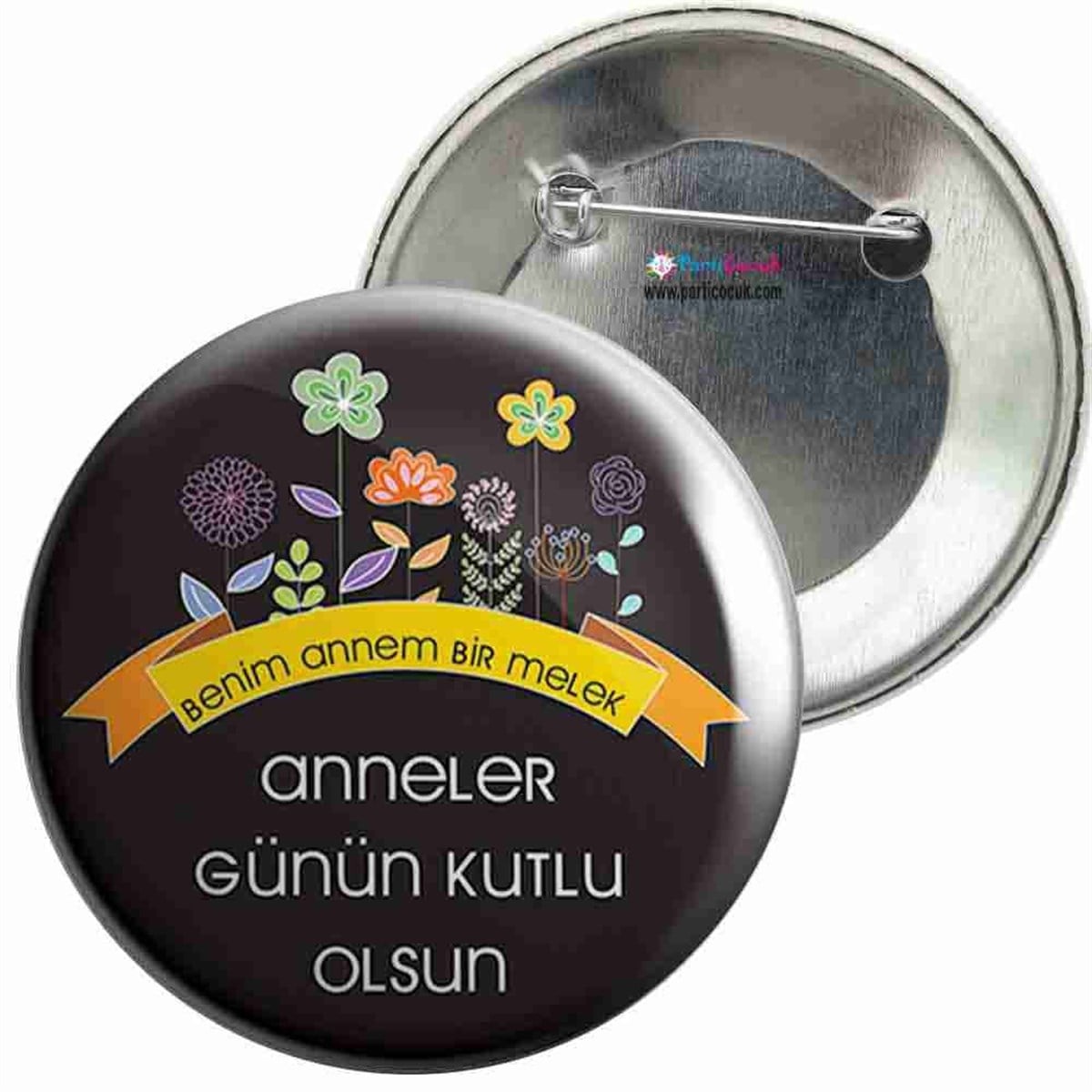 İğneli Metal Rozet Anneler Günü  19 Parti Çocuk   