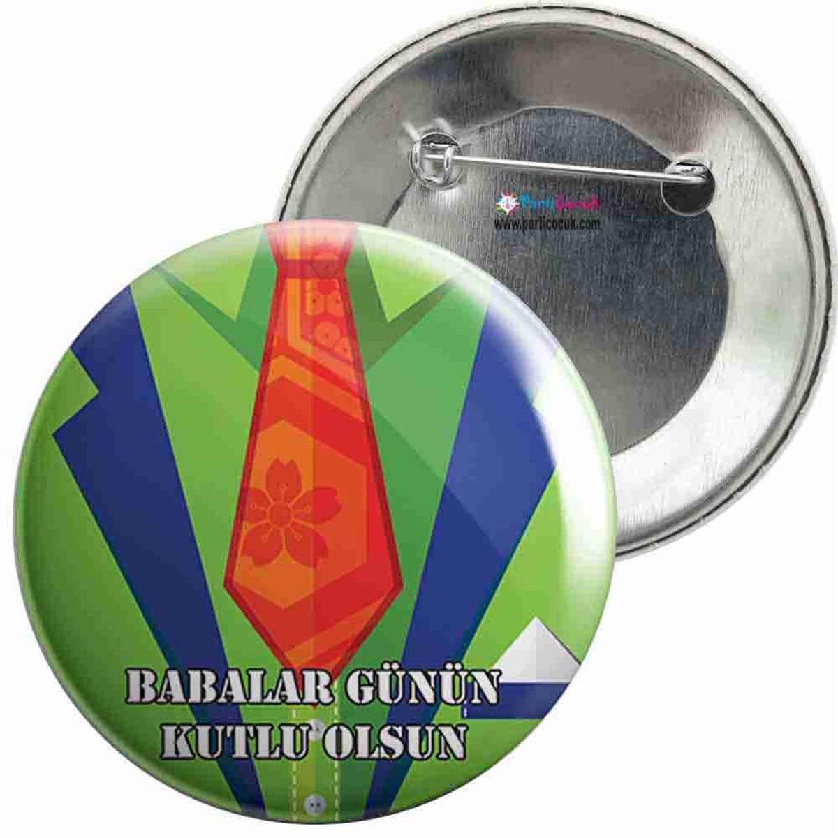 İğneli Metal Rozet Babalar Günü 17 Parti Çocuk   