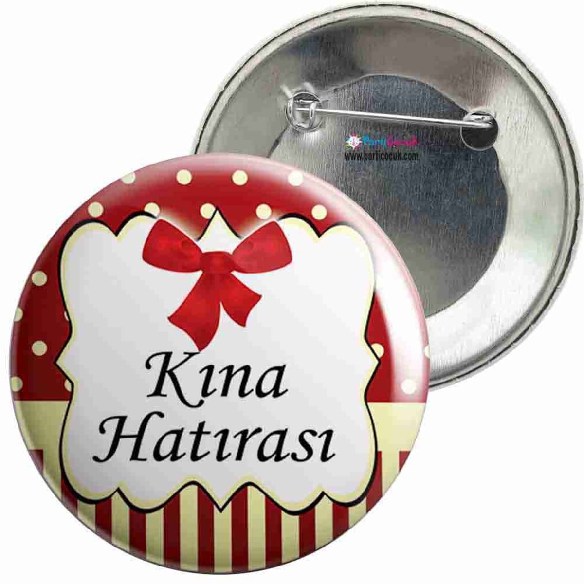 İğneli Metal Rozet Kına 16 Parti Çocuk  