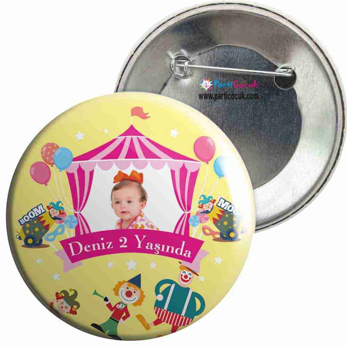 İğneli Rozet Kişiye Özel 