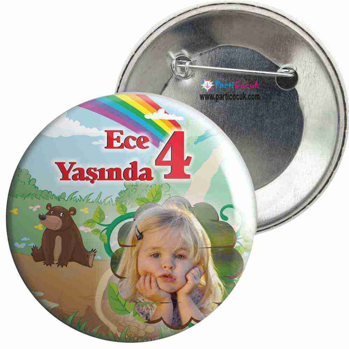 İğneli Rozet Kişiye Özel 