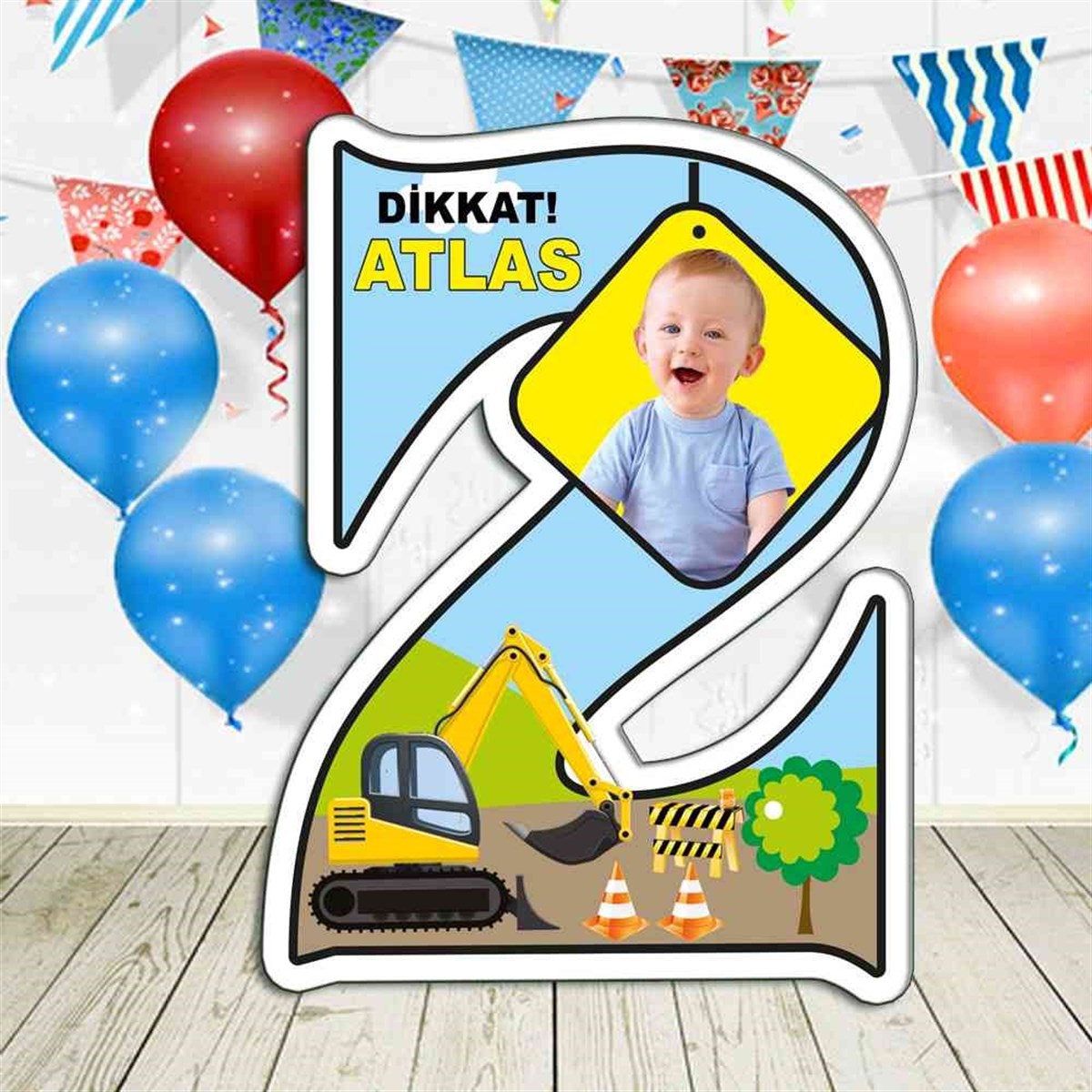 İnşaat Konsept Yaş Panosu 