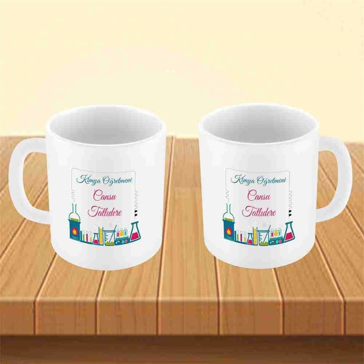 Kimya Hocası Öğretmen Mug Bardak 