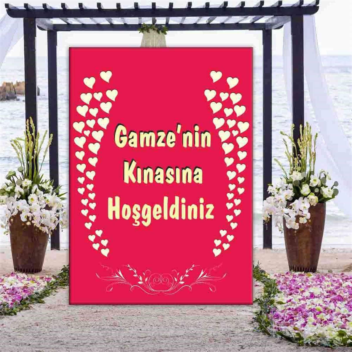 Kına Organizasyon Süsleme 