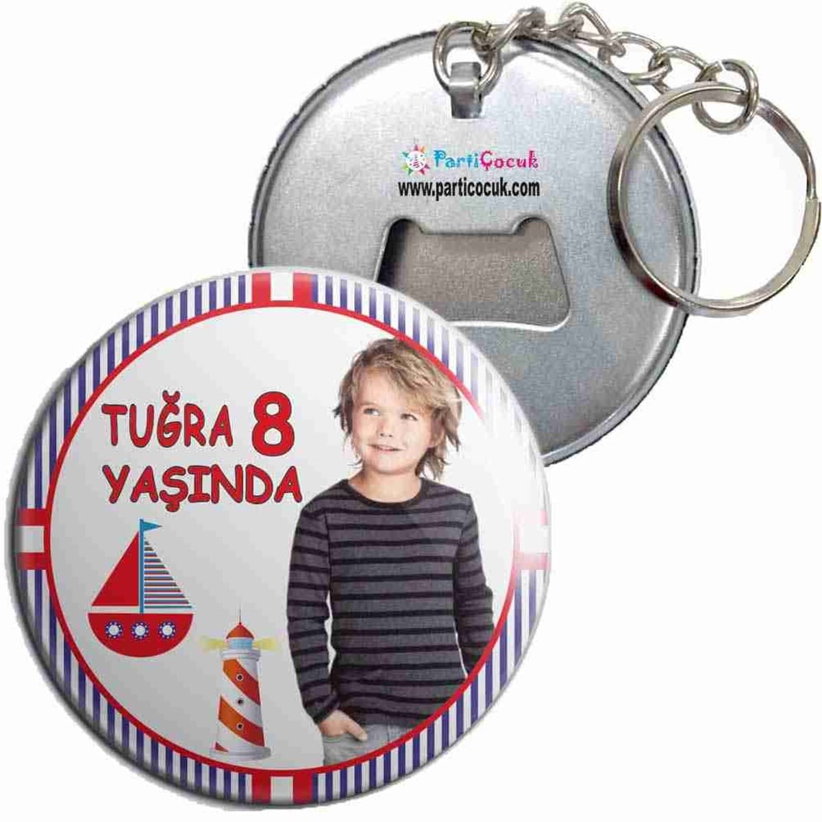 Kırmızı Deniz Konsept Anahtarlı Açacaklı  Kişiye Özel 