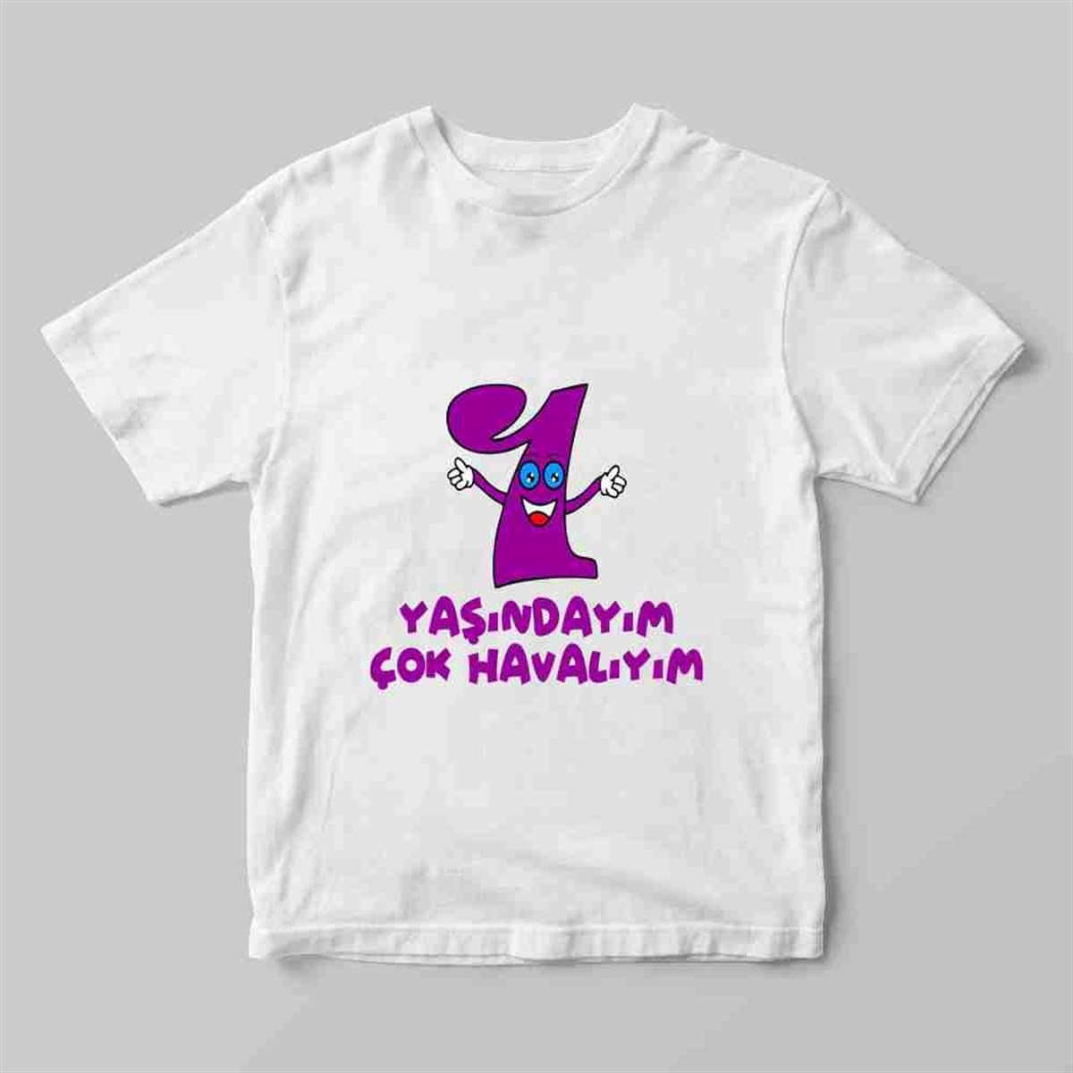 Kişiye Özel 1 Yaş Tişört 