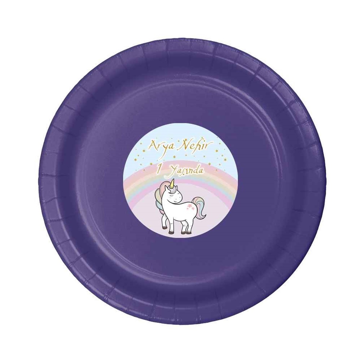 Kız Çocuğu Etiketli Tabak 