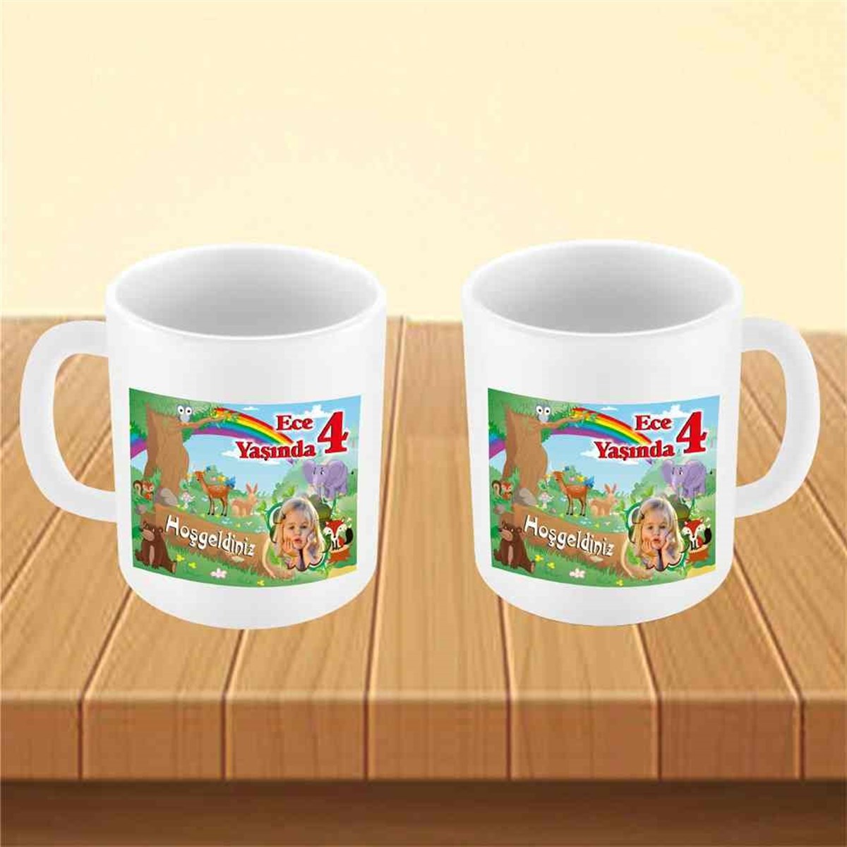 Kız Çocuğu Kupa Bardak Mug 