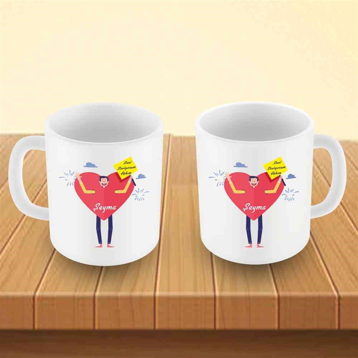 Kupa bardak Sevgililer Günü, Mug 