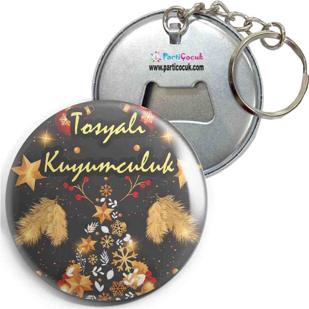 Kurumsal Yılbaşı Ağacı  Kişiye Özel Anahtarlık Açacak  