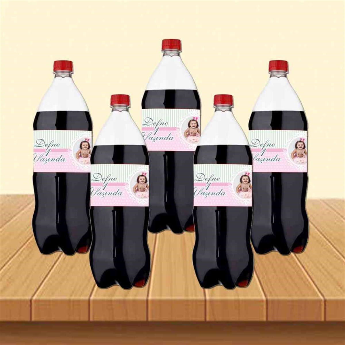 Kuş Konsepti Cola Şisesi Bandı 