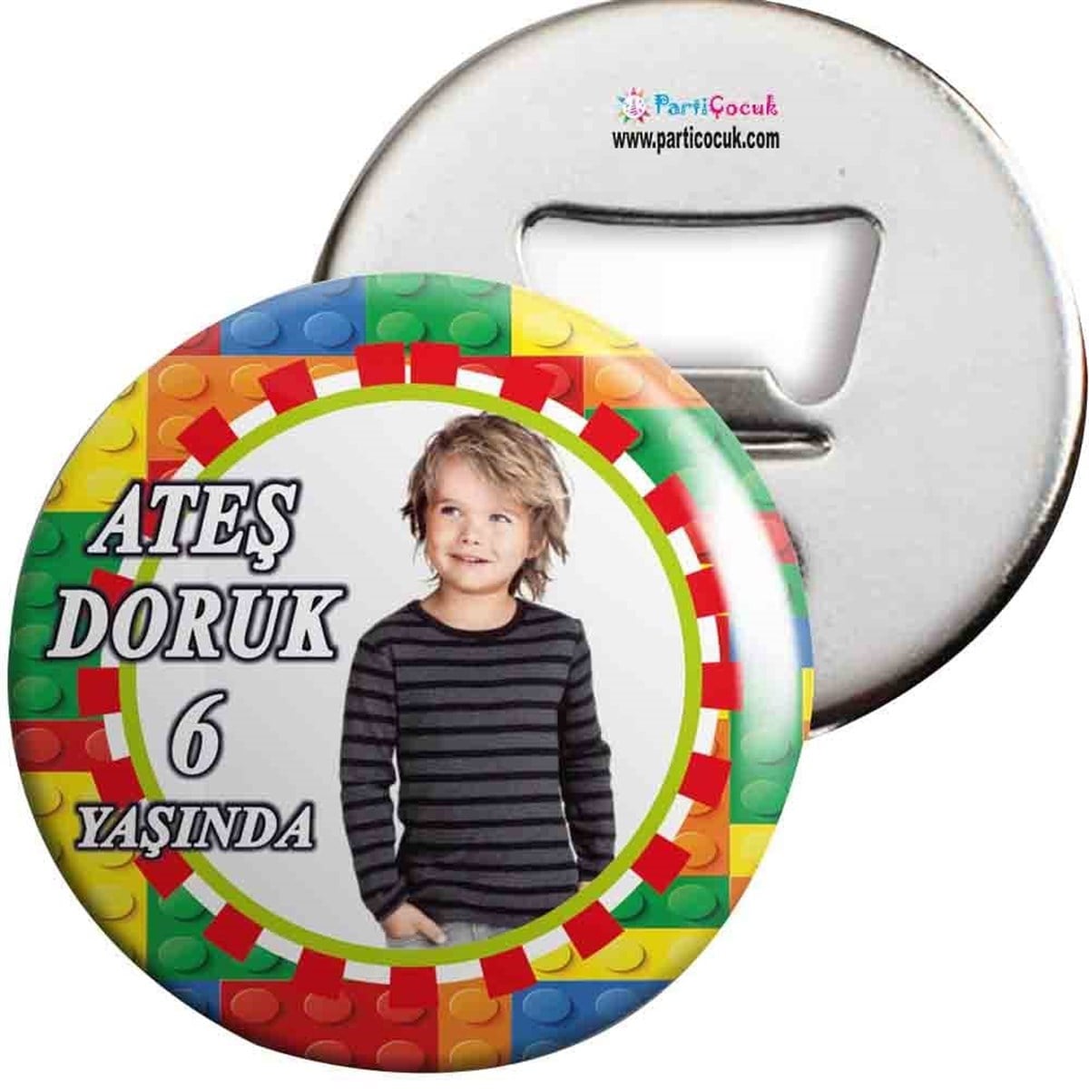 Lego Konsept Açacaklı Magnet Kişiye Özel 