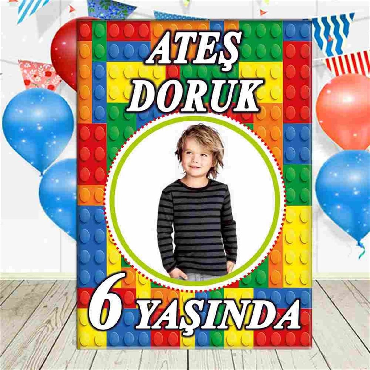 Lego Konsept Ayaklı Pano 