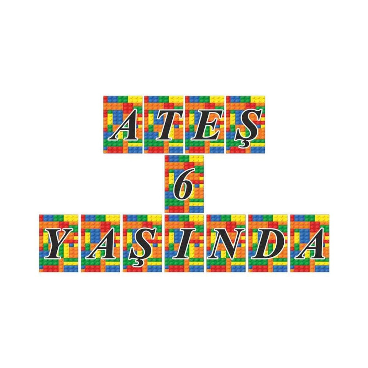 Lego Konsept Harf Banner 