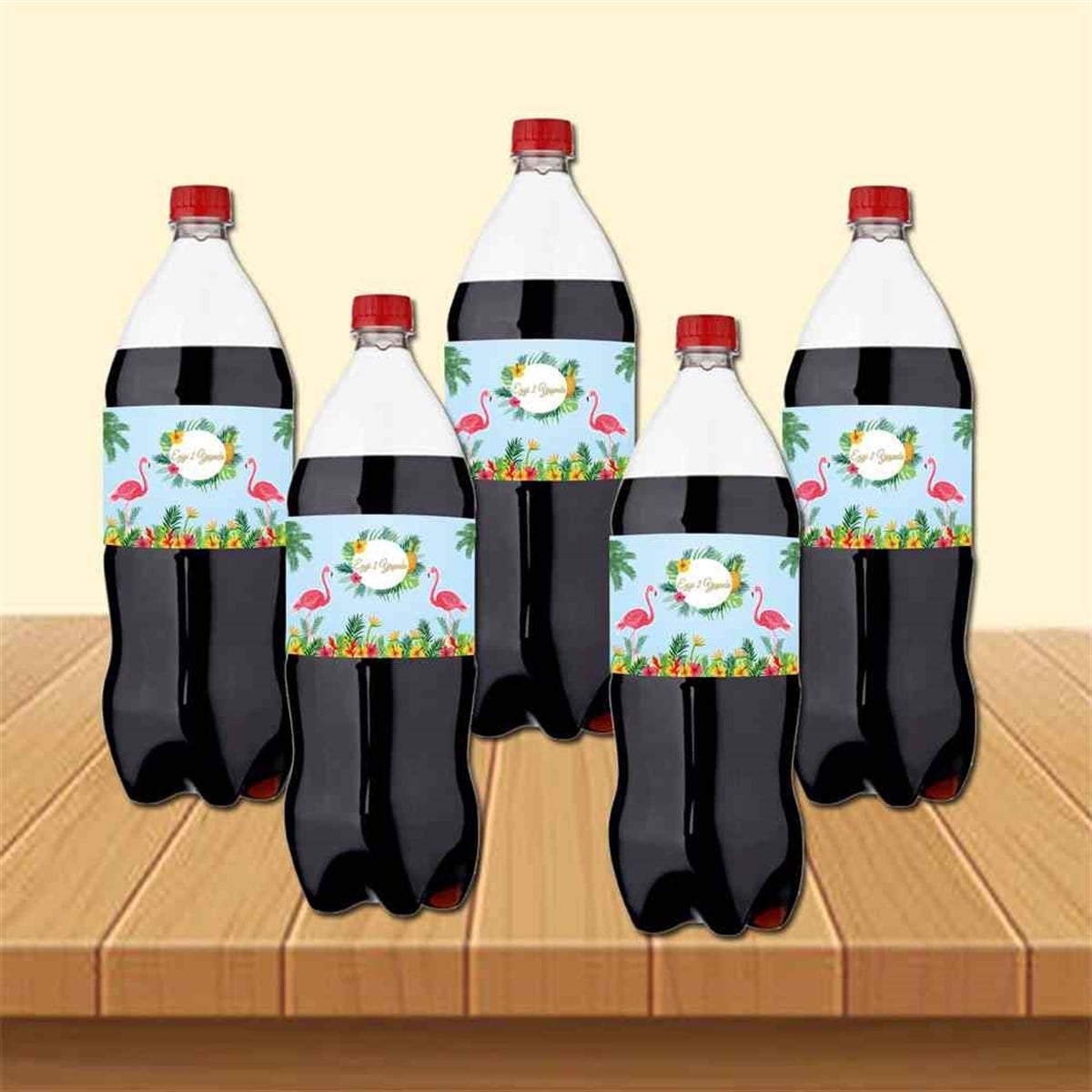 Mavi Filamingo Cola Şisesi Bandı  