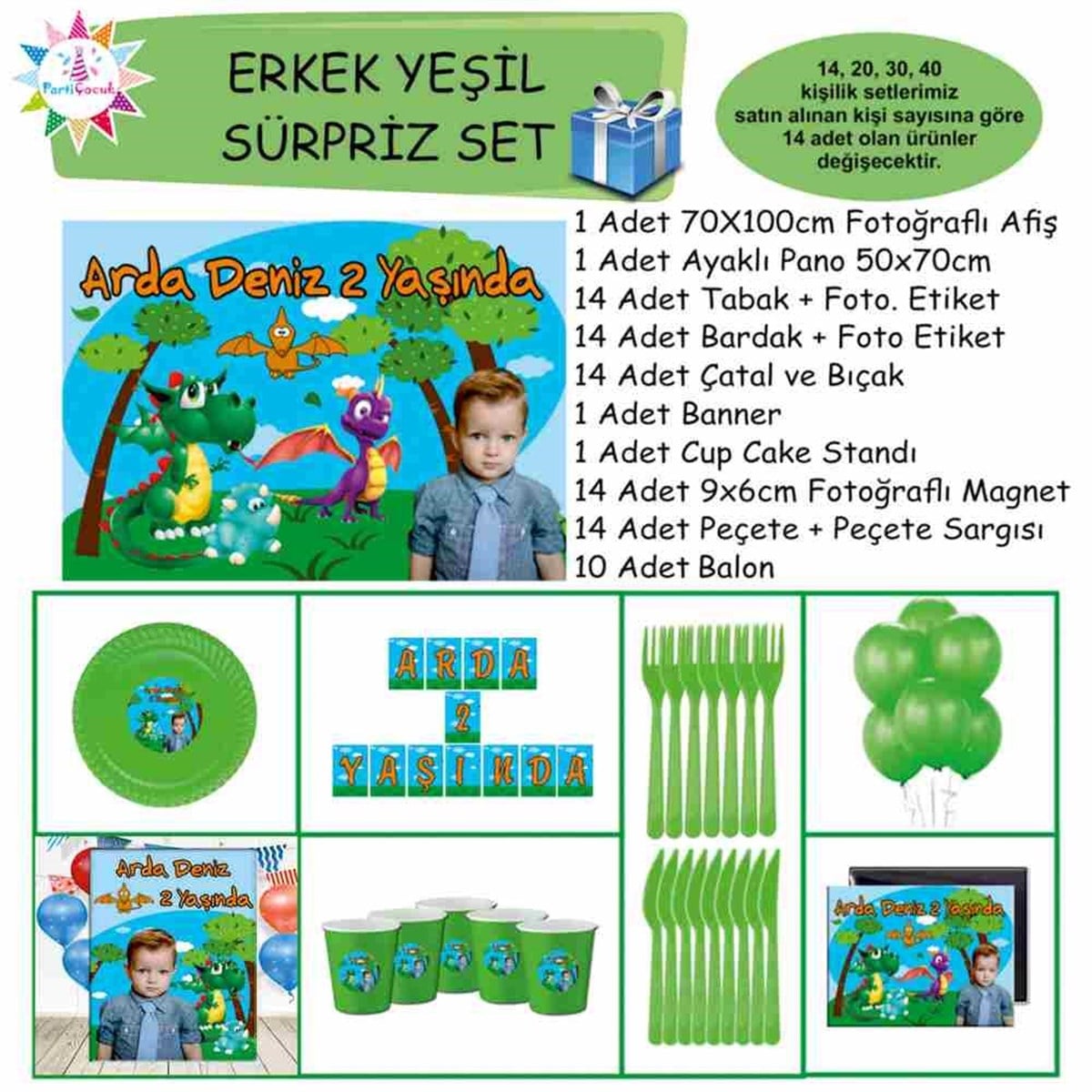 Mavi Safari Konsept Süpriz Set 