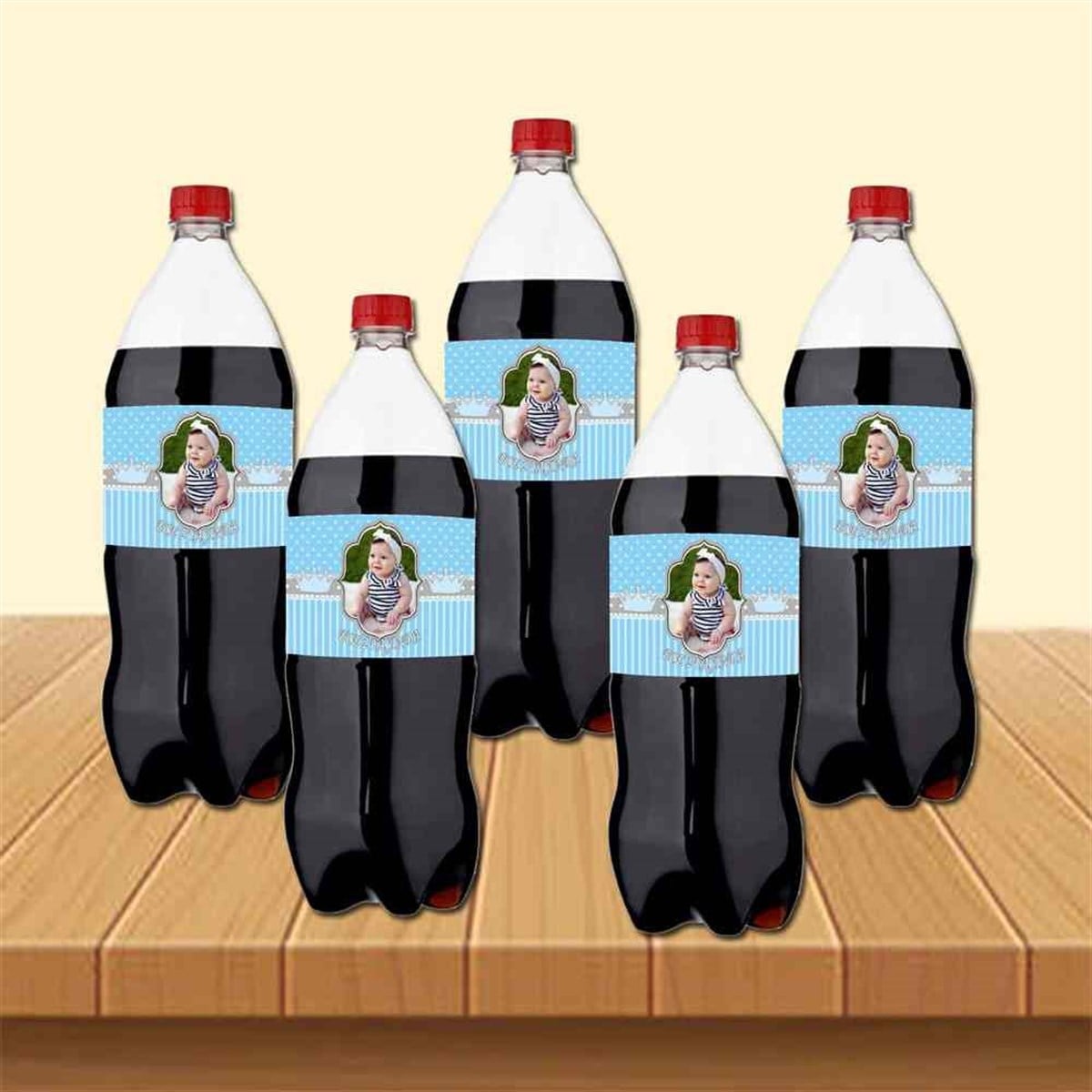 Mavi Taç Cola Şisesi Bandı  