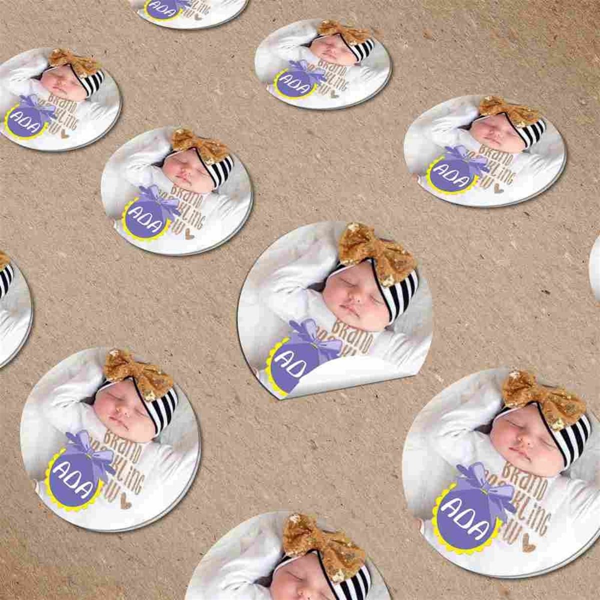 Mevlüt Mor-Sarı Konsept Sticker 30 Adet  