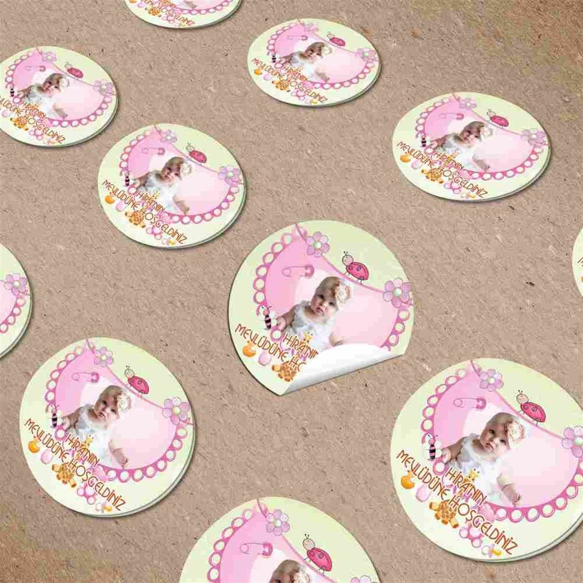 Mevlüt Önlük Konsept Kişiye Özel Sticker 30 Adet  