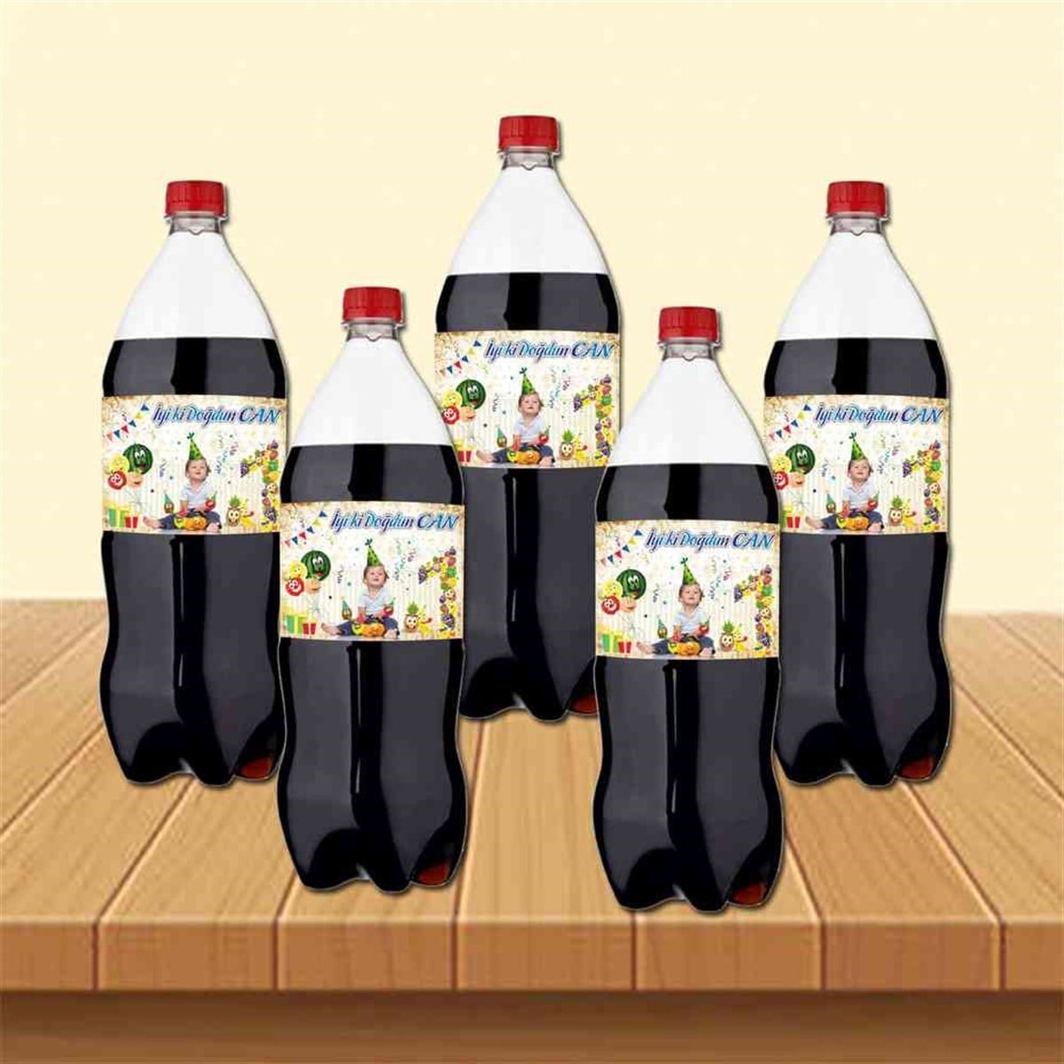 Meyve Konsepti Cola Şisesi Bandı    