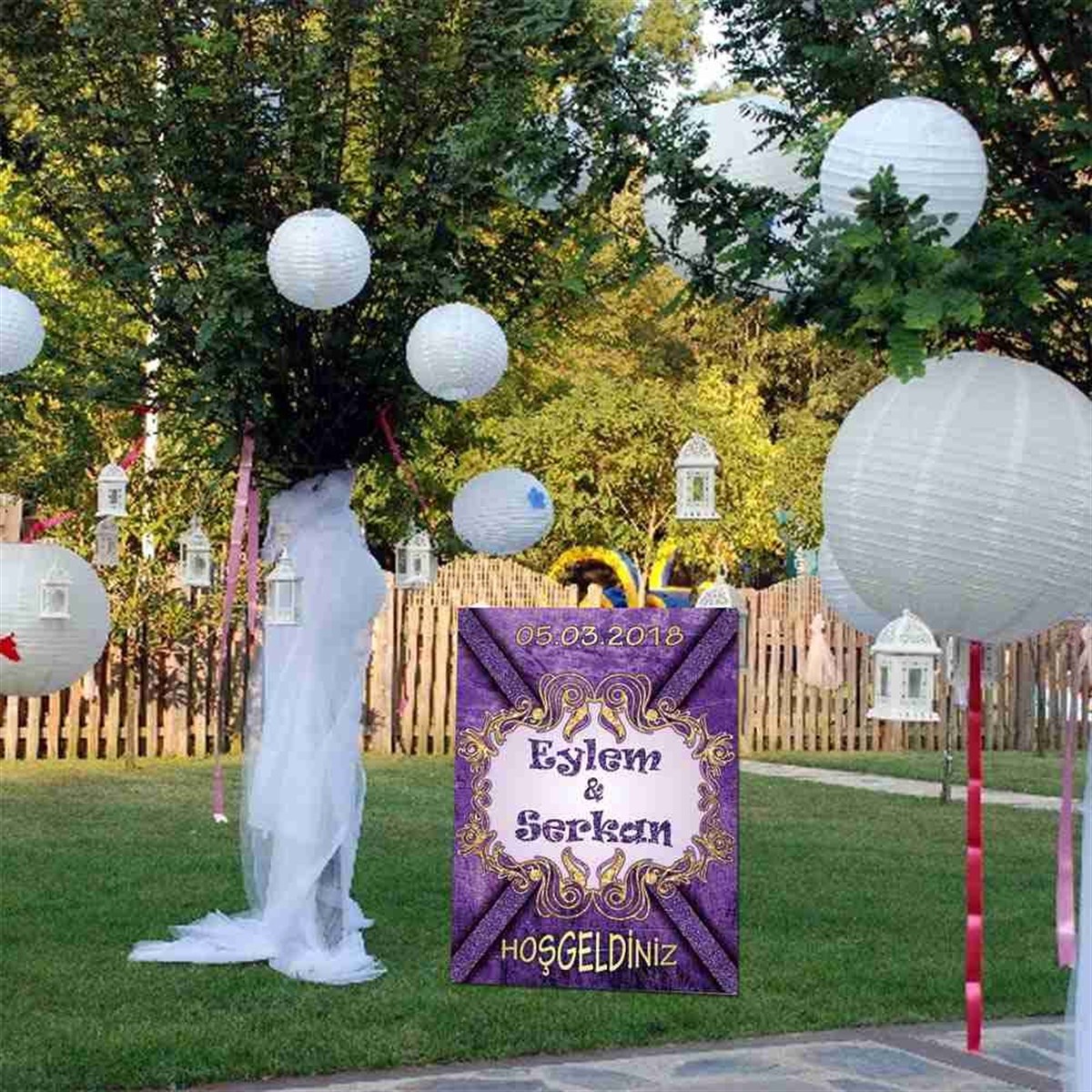 Nişan Giriş Panosu 