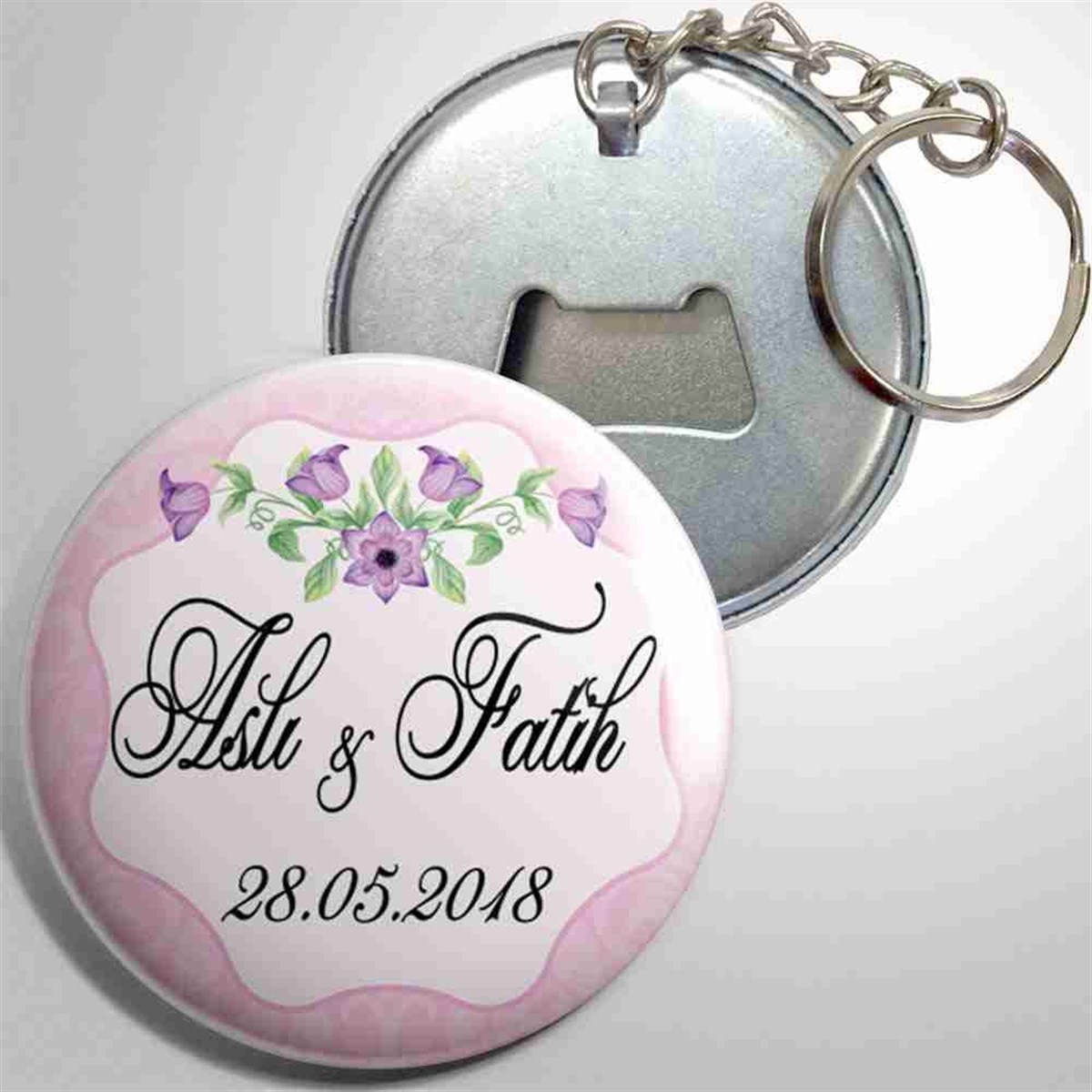 Nişan Kişiye Özel Anahtarlık 