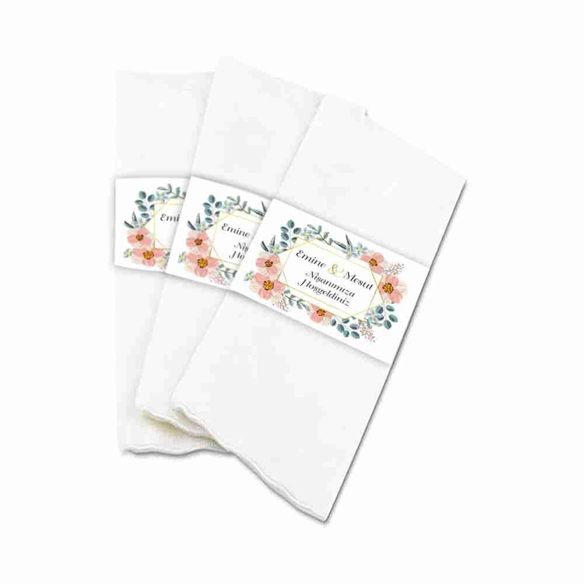 Nişan Masa Peçete Sargı 