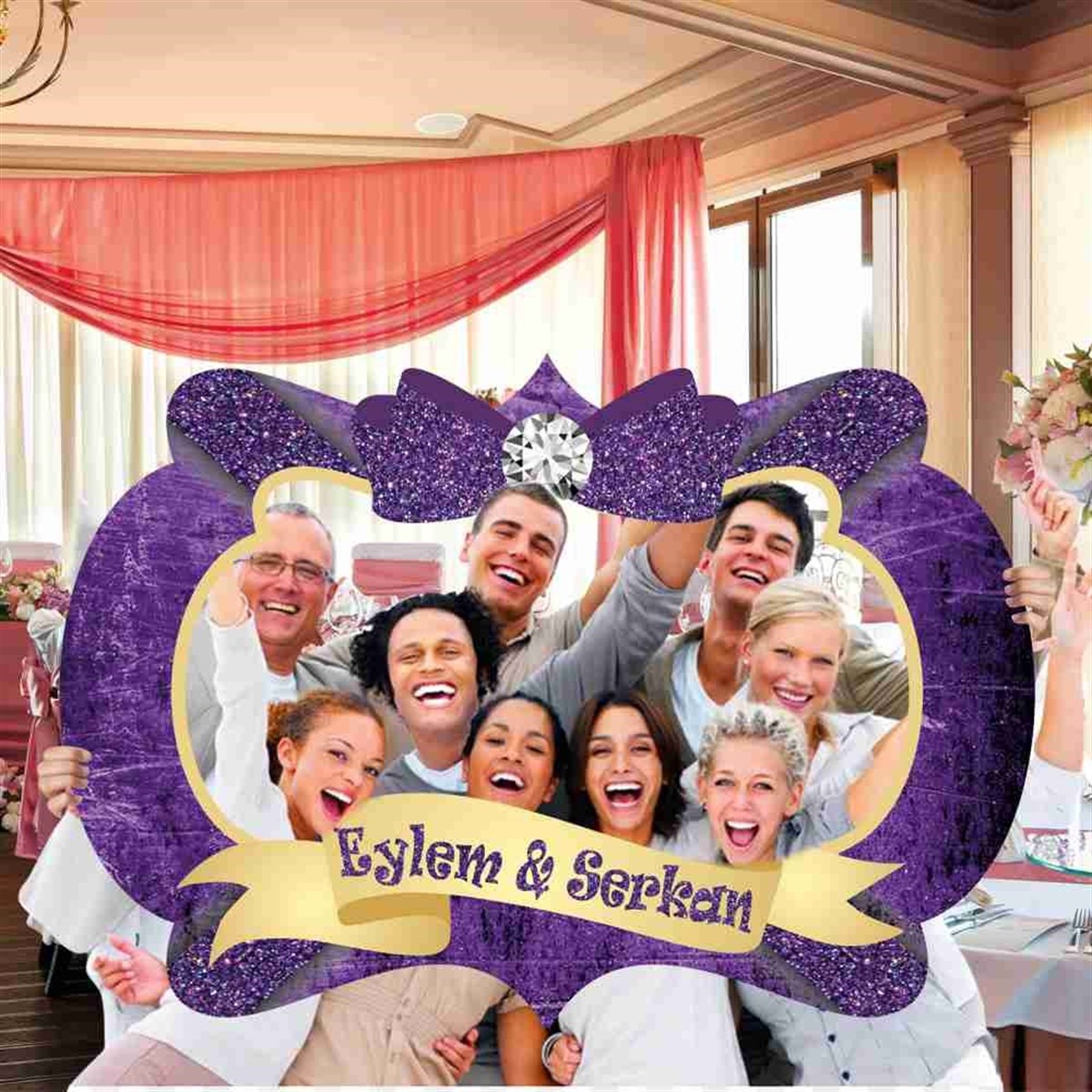 Nişan Selfie Çerçeve 