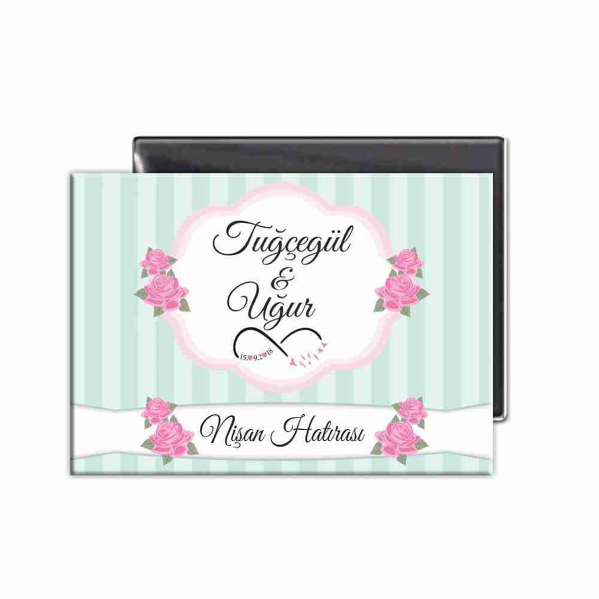 Nişan Temalı Magnet Baskı 