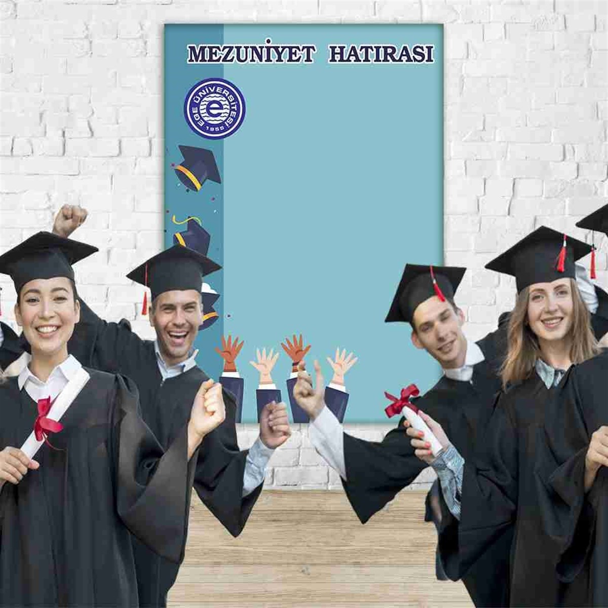 Okullara Özel Mezuniyet Afiş 