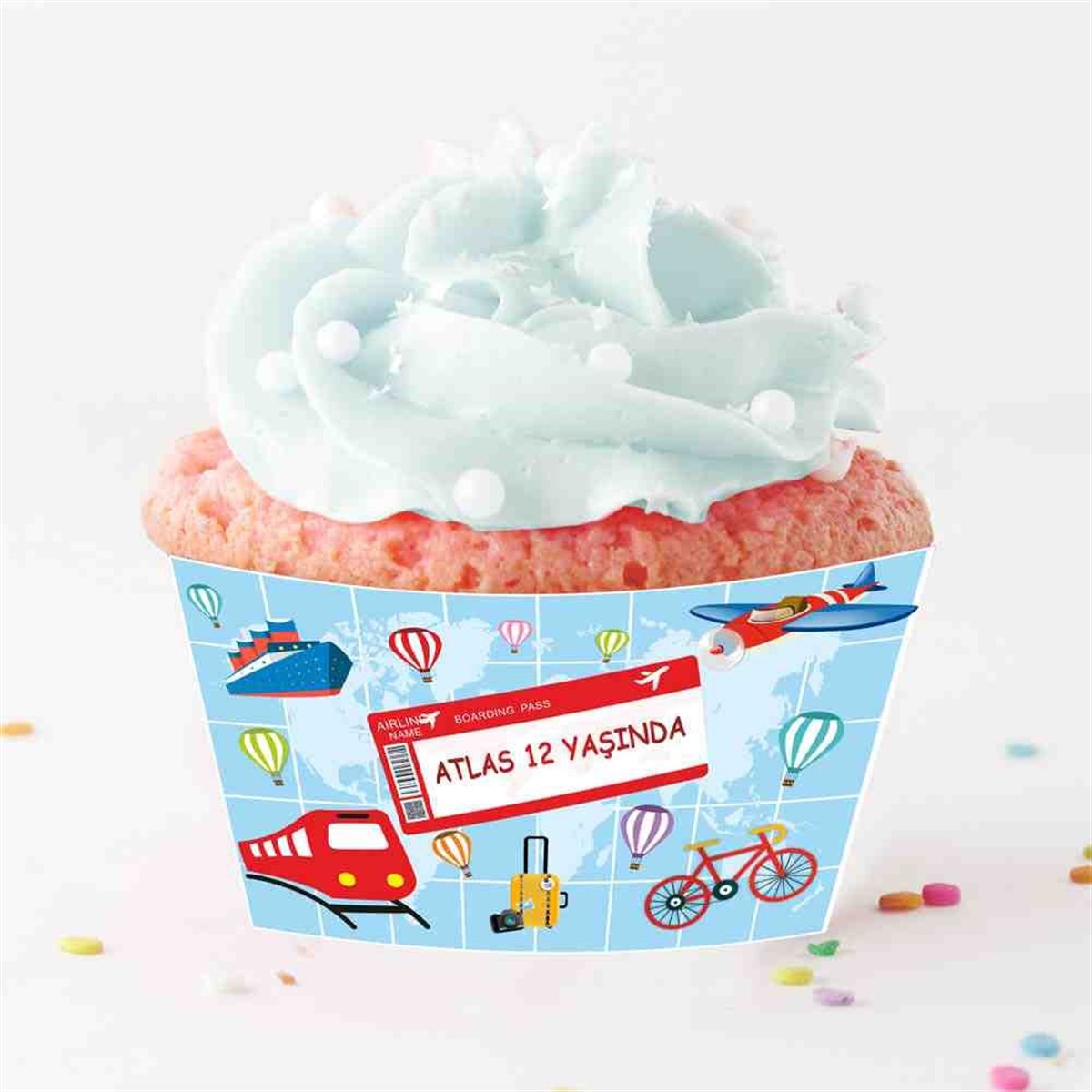 Seyahat Cupcake Sargısı 