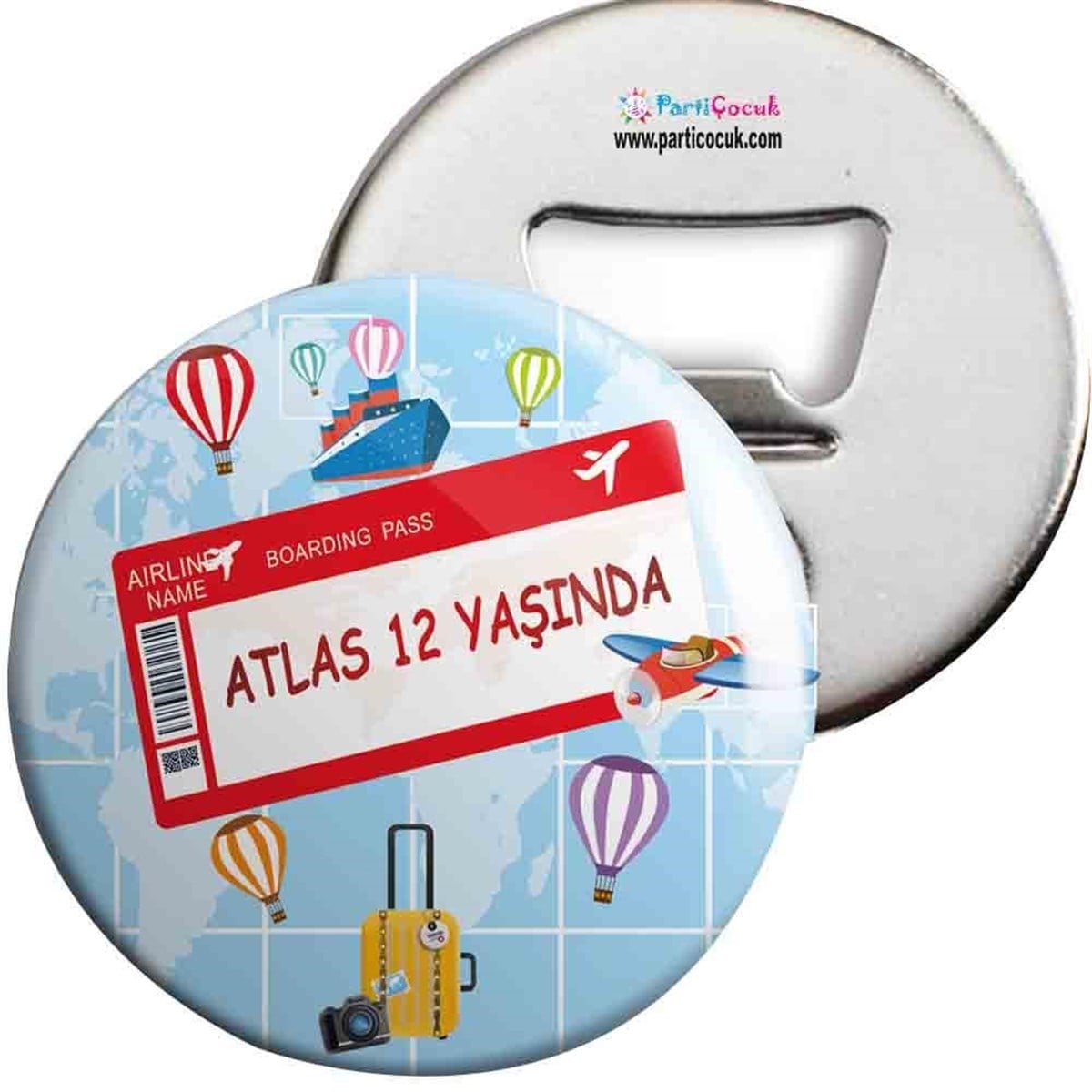 Seyahat Konsept Açacaklı Magnet Kişiye Özel 