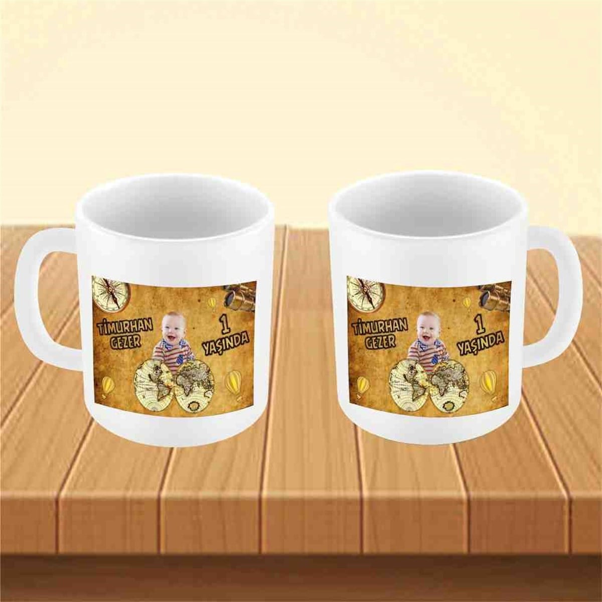 Seyahat Konsept Kupa Bardak Mug 