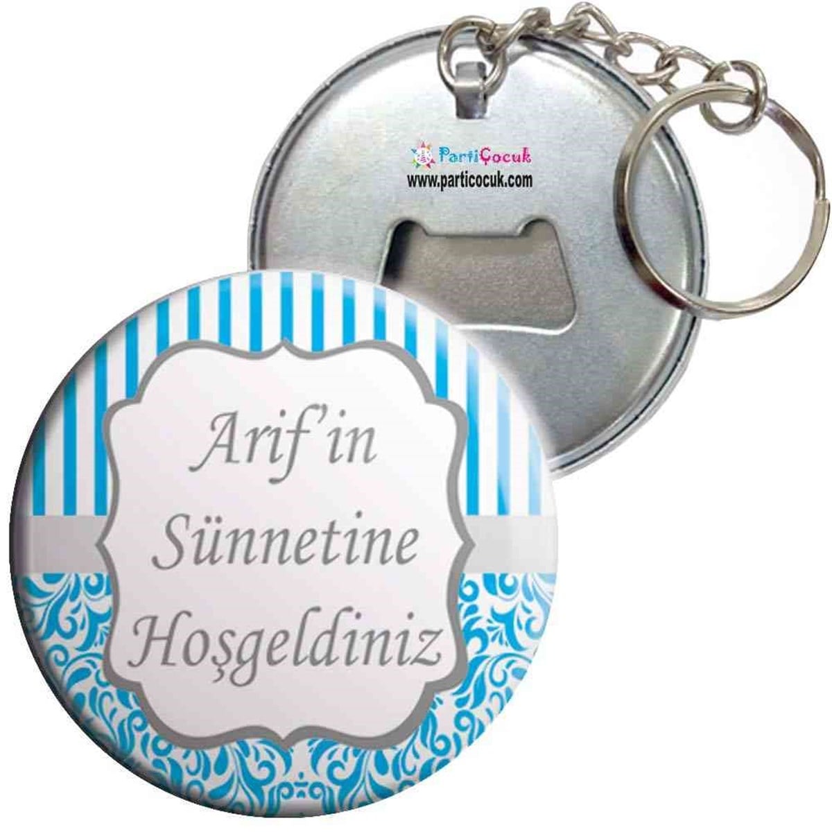 Sünnet Mavi Süsleme ve Hediyelik Anahtarlı Açacak 